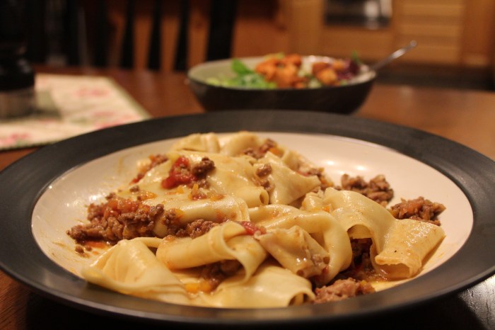 Tagliatelle alla Bolognese